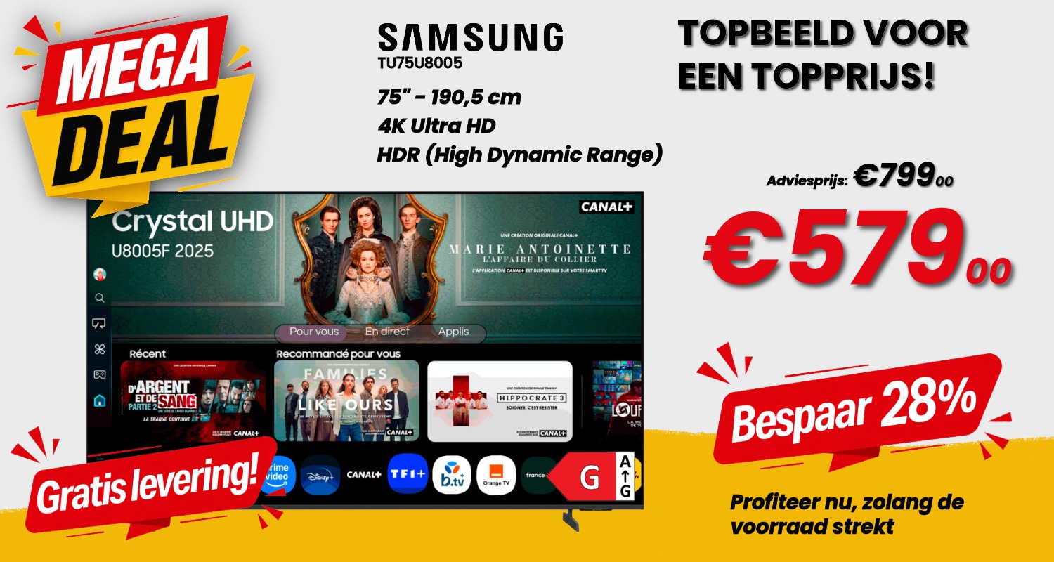 Samsung TU75U8005